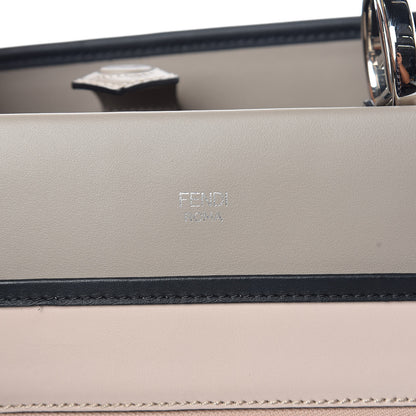 Fendi Vitello Century F is Fendi Small Runaway Satchel Tortora Soap Grigio Perla Burro Black 6 of 9