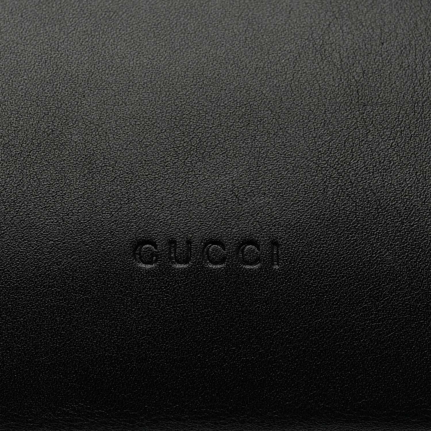 Gucci Calfskin Small Sylvie Wristlet Clutch Black 10 of 14