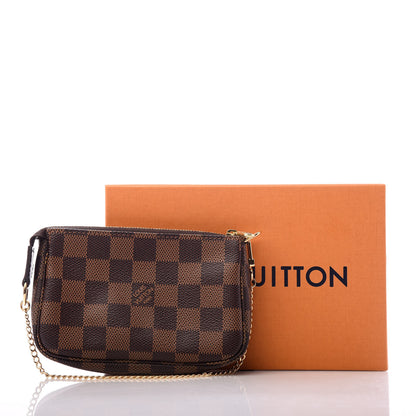 Louis Vuitton Damier Ebene Mini Pochette Accessories 8 of 8