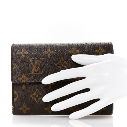 Louis Vuitton Monogram Porte Tresor Etui Papiers Wallet 2 of 14