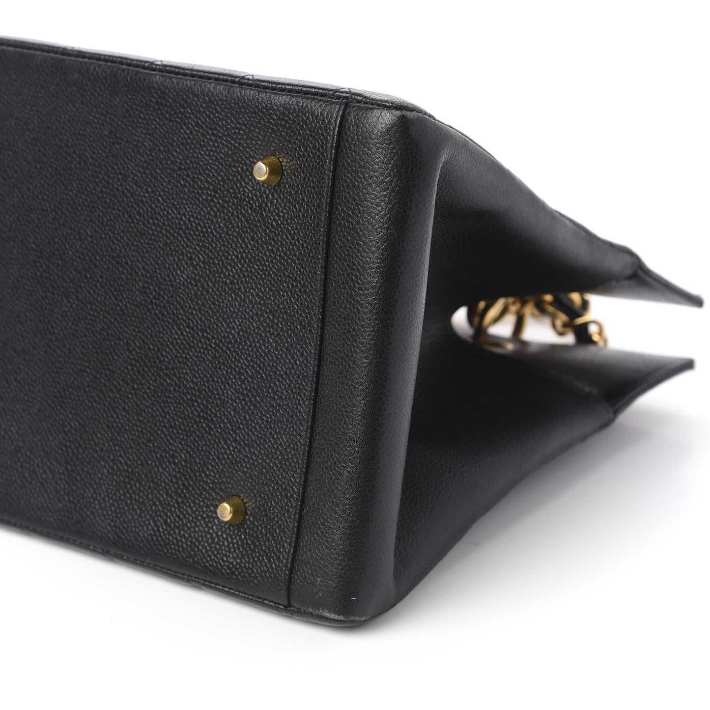Caviar Quilted Grand Timeless Tote GTT Black