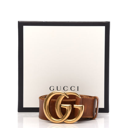 Gucci Faded Calfskin Double G 40mm Belt 90 36 Cuir 7 of 7
