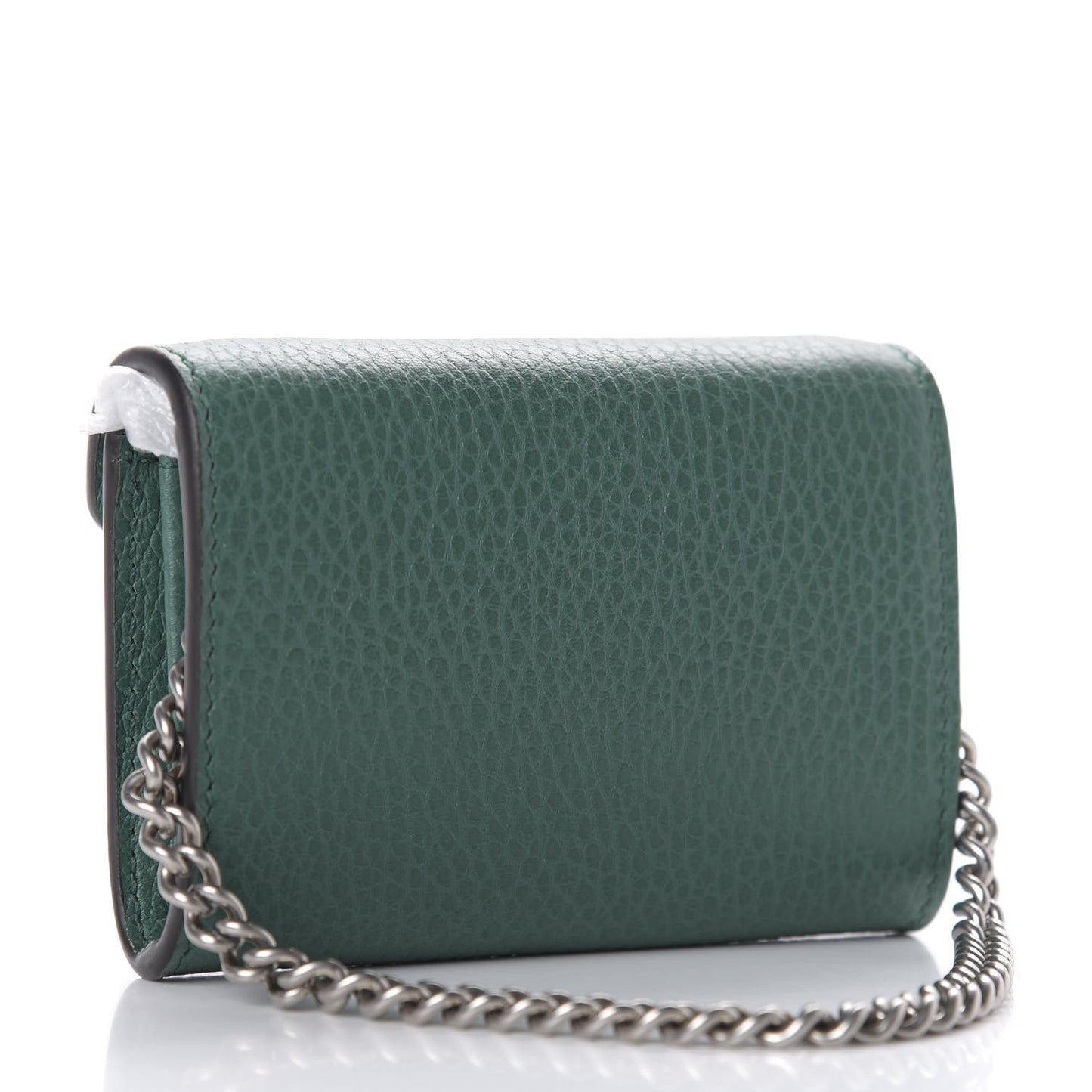 Calfskin Dionysus Coin Purse Emerald