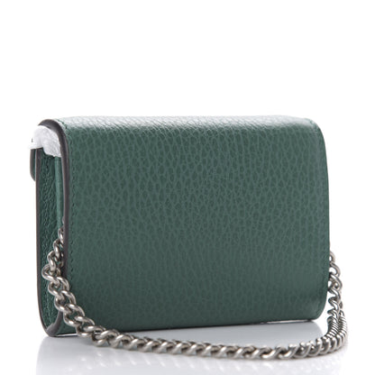 Gucci Calfskin Dionysus Coin Purse Emerald 3 of 7