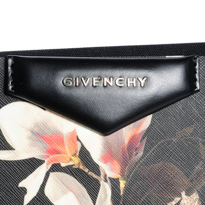 Givenchy Textured Coated Canvas Magnolia and Moth Print Large Antigona Tote 6 of 9