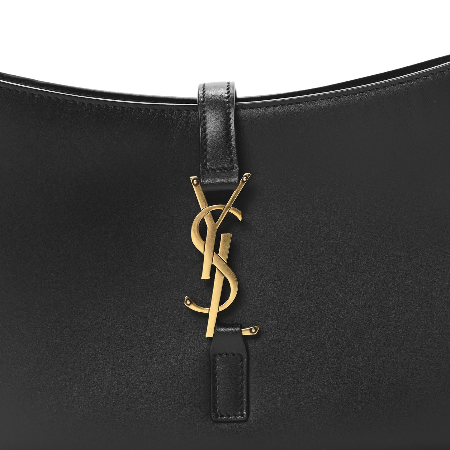 Smooth Calfskin Le 5 A 7 Mini Hobo Black