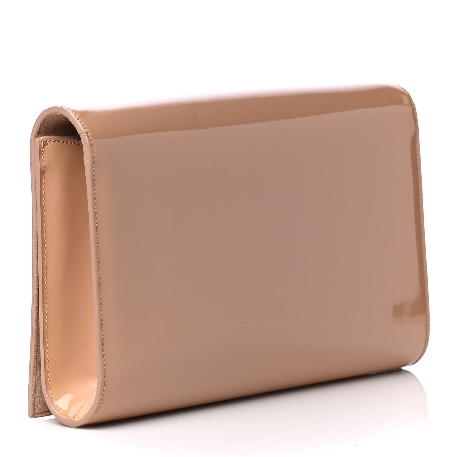 Saint Laurent Patent Calfskin Monogram Large Belle De Jour Clutch Chair 3 of 5