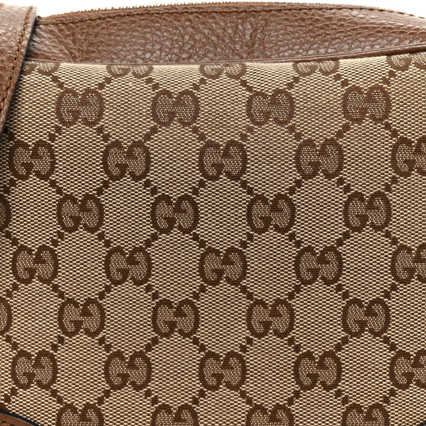 Monogram Mini Bree Messenger Bag Beige Tabacco