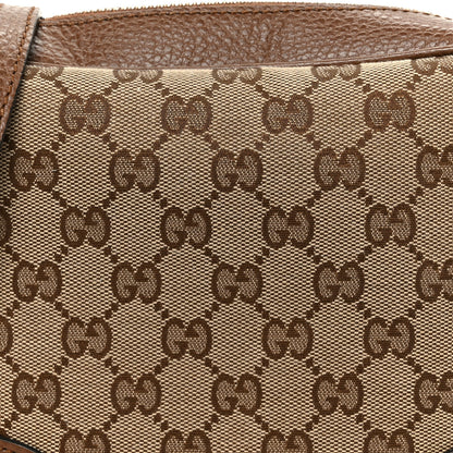 Gucci Monogram Mini Bree Messenger Bag Beige Tabacco 9 of 11
