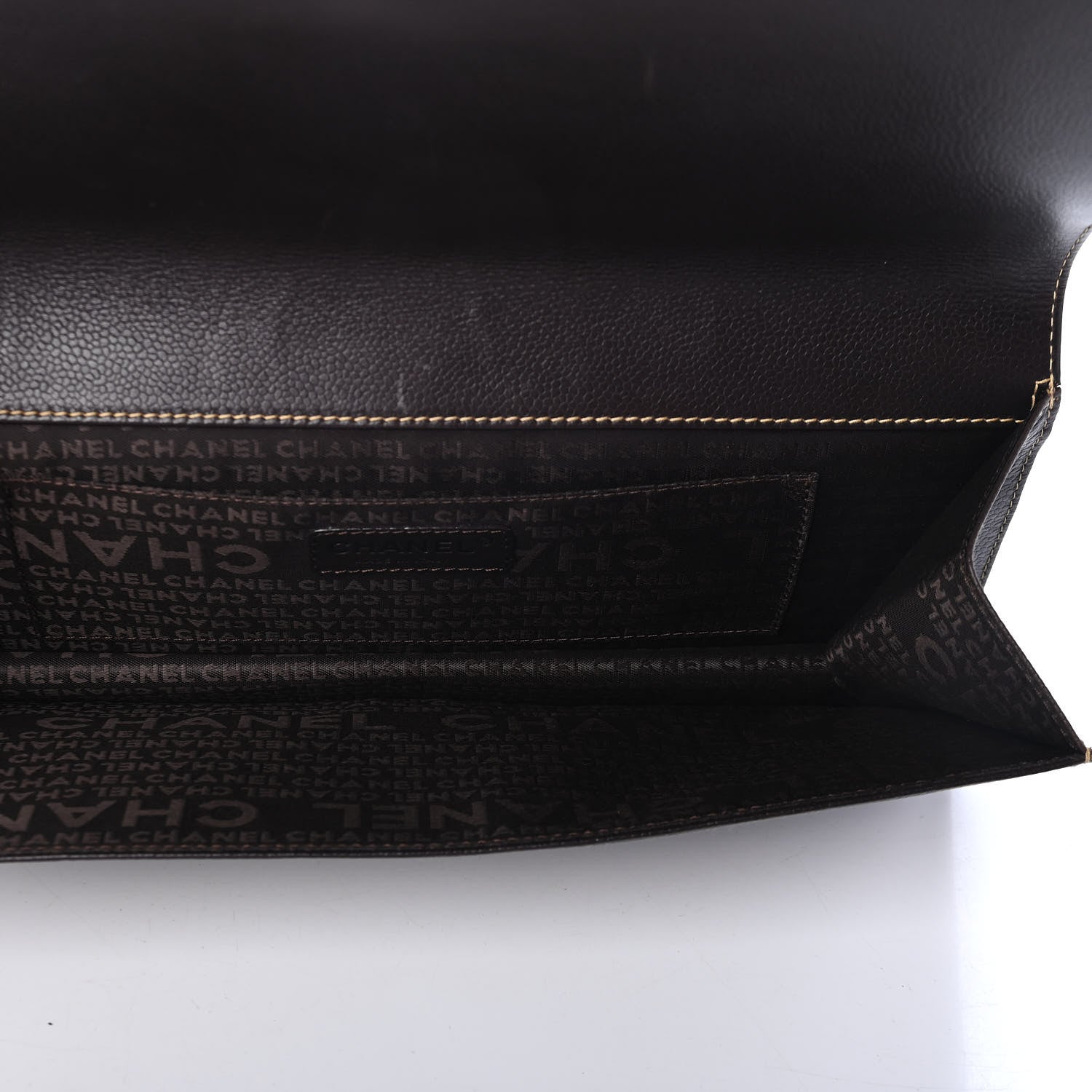 Chanel Caviar Mademoiselle Flap Brown 4 of 4