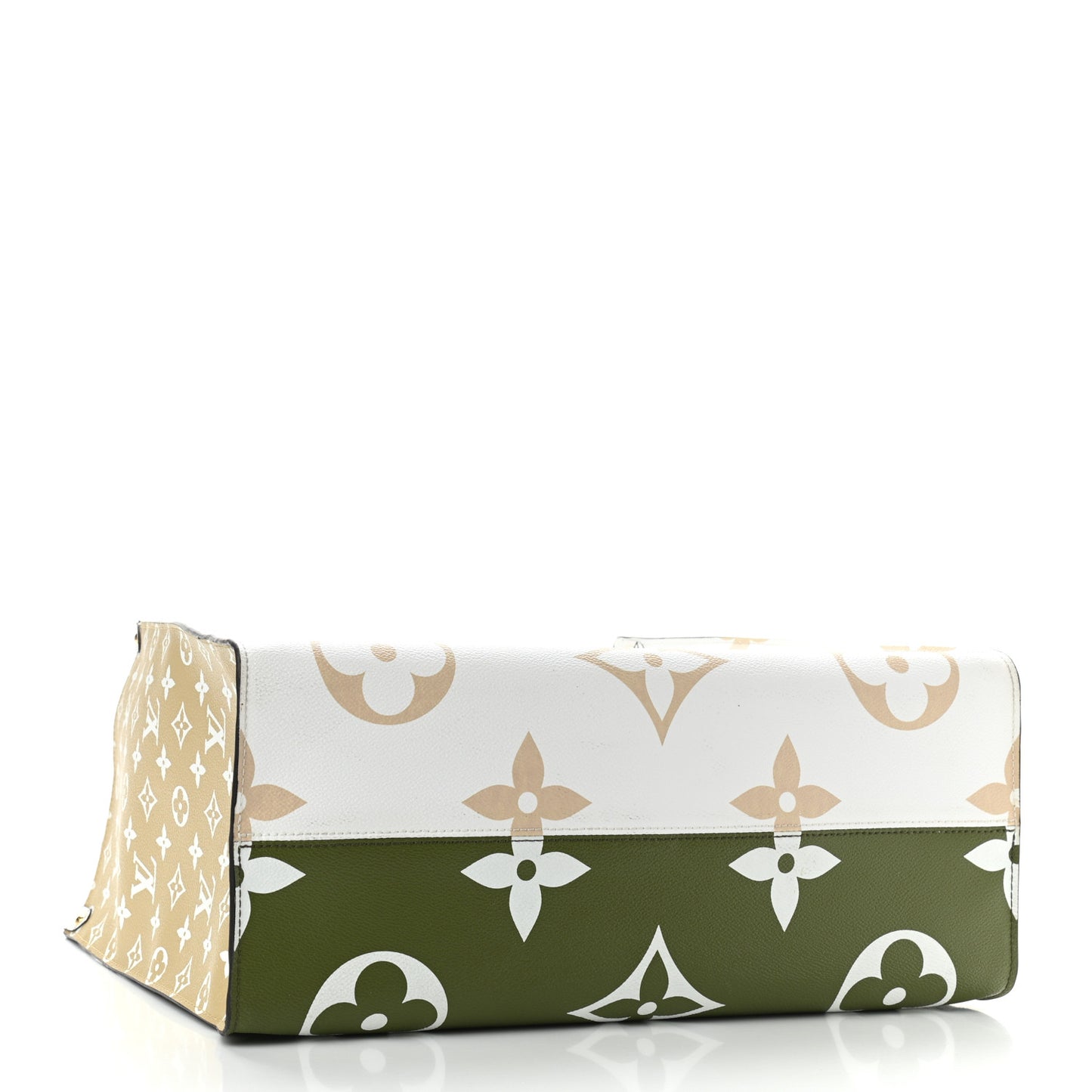 Monogram Giant Onthego GM Kaki Beige