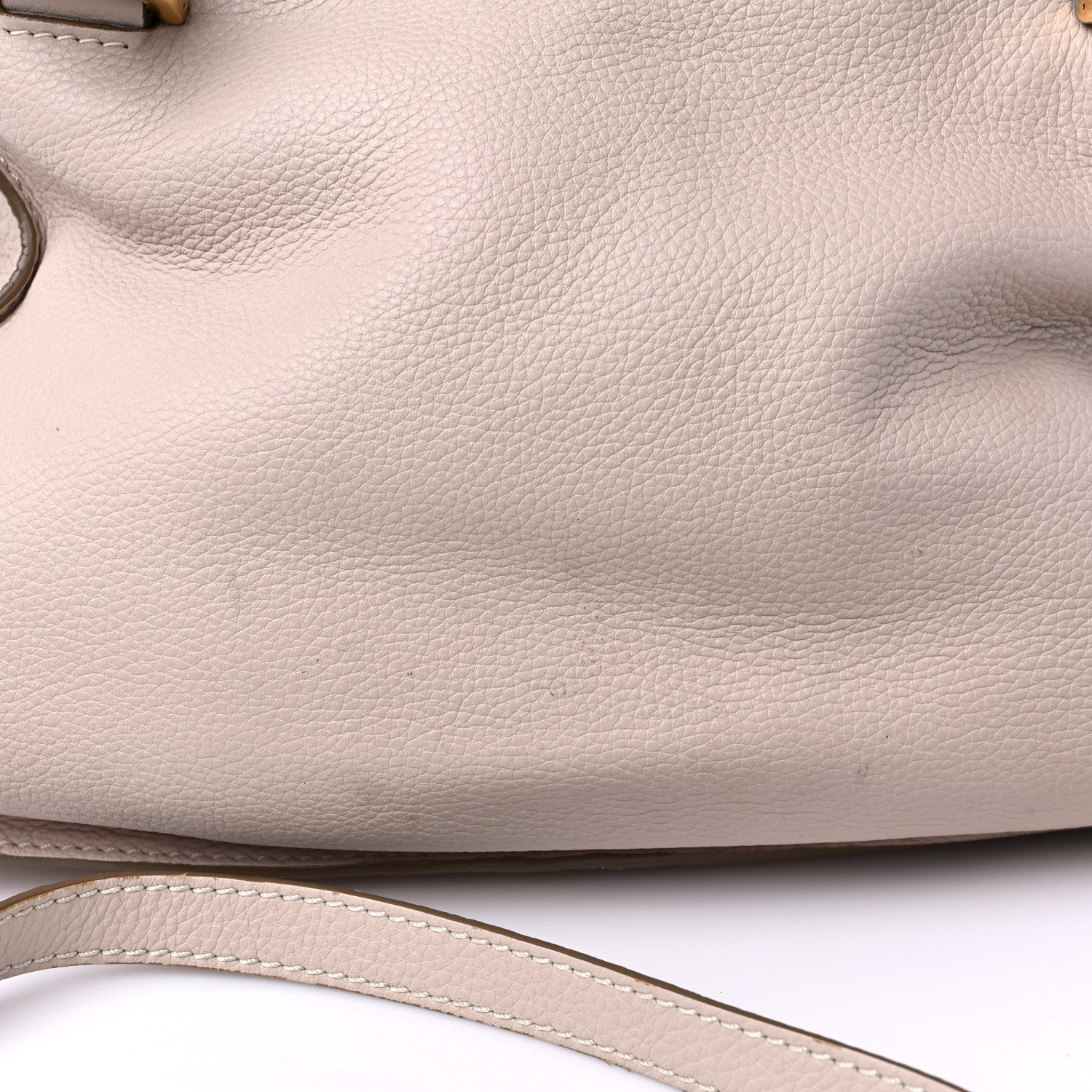 Chloe Calfskin Medium Marcie Satchel Abstract White 12 of 18