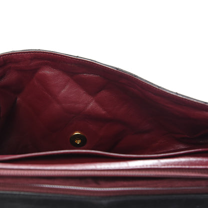Chanel Lambskin Quilted Jumbo Single Flap Black 14 of 17