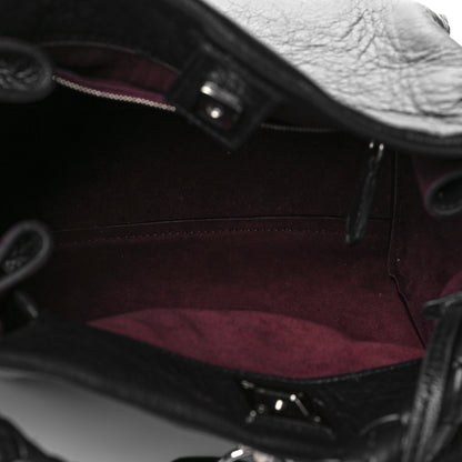 Mulberry Shiny Calfskin Small Iris Tote Black 5 of 9