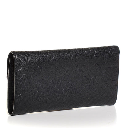 Louis Vuitton Empreinte Curieuse Wallet Black 3 of 7
