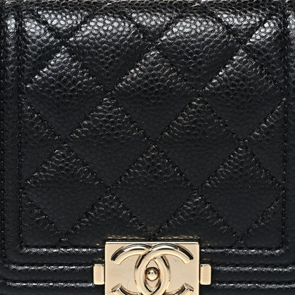 Chanel Caviar Quilted Boy Flap Waist Belt Bag Black 11 of 11