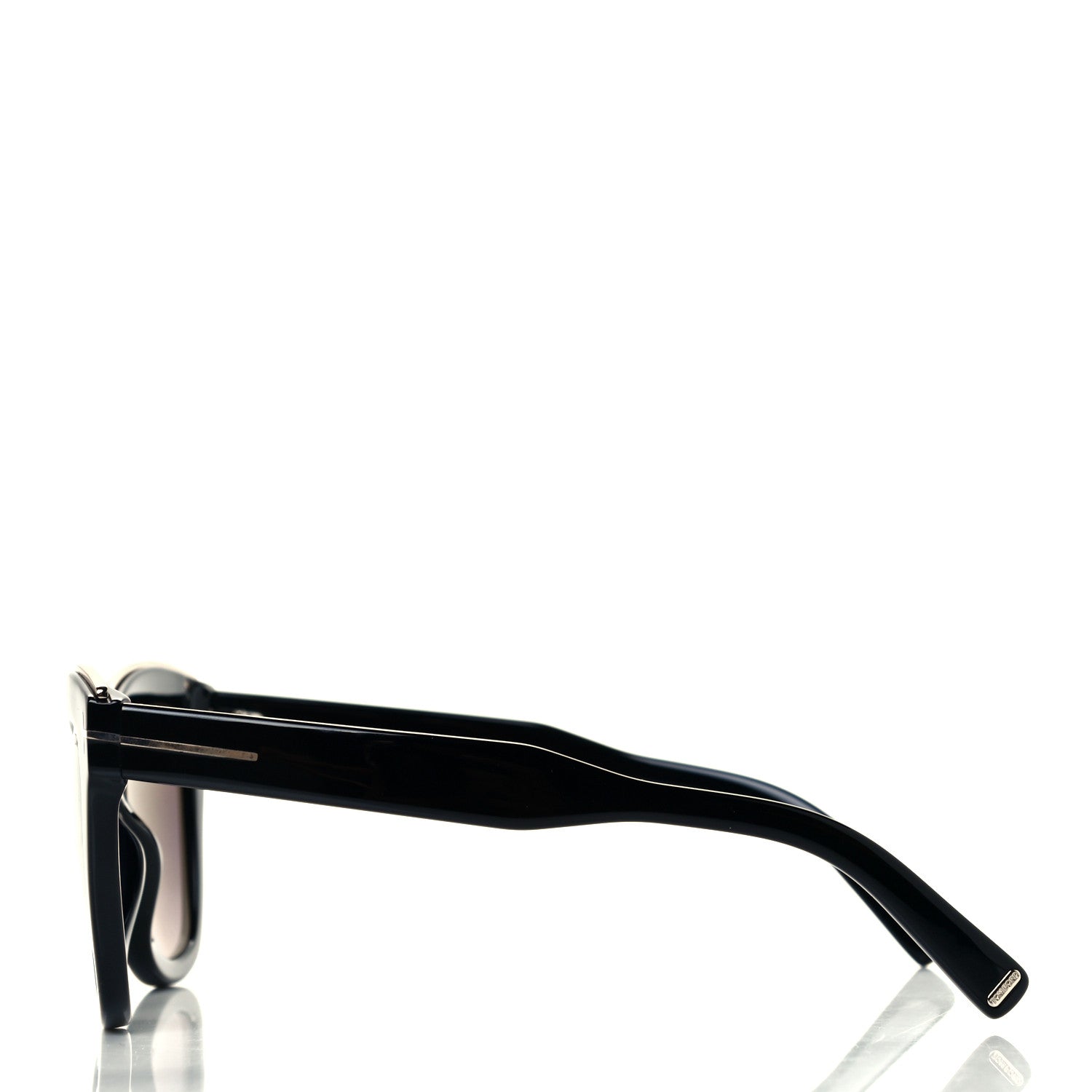 Tom Ford Julie Square Sunglasses TF685 Black 3 of 8