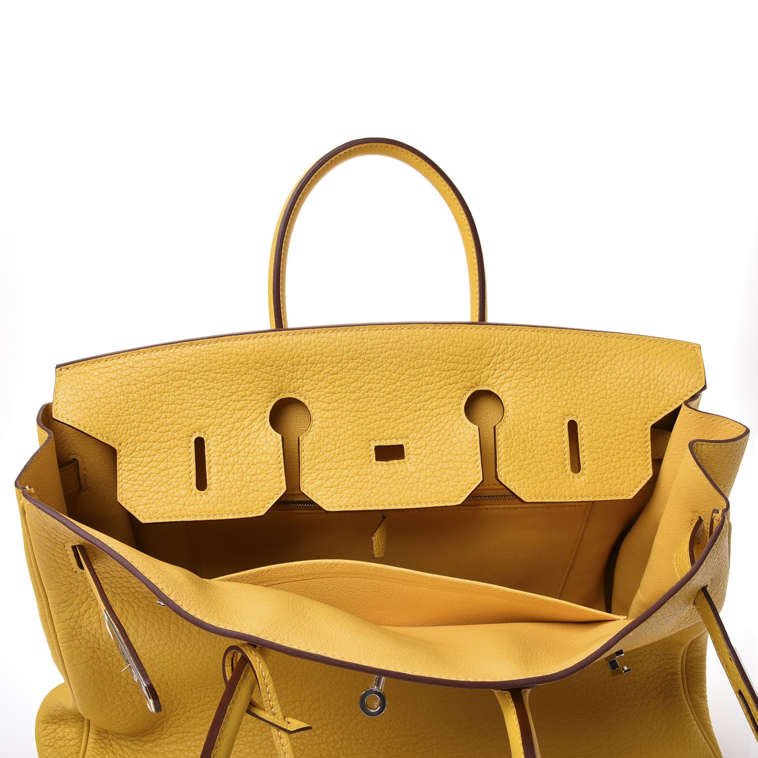 Hermes Taurillon Clemence Birkin 35 Soleil 15 of 32