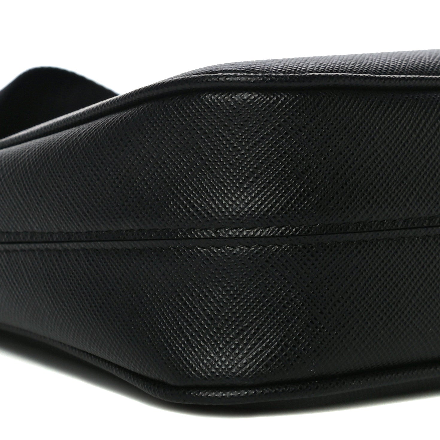 Prada Saffiano Lux Re-Edition 2005 Shoulder Bag Black 9 of 11