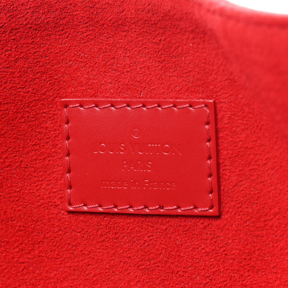 Louis Vuitton Damier Ebene Caissa Hobo Cherry 10 of 20