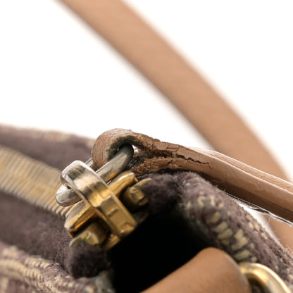 Christian Dior Monogram Mini Saddle Pochette Beige 14 of 15