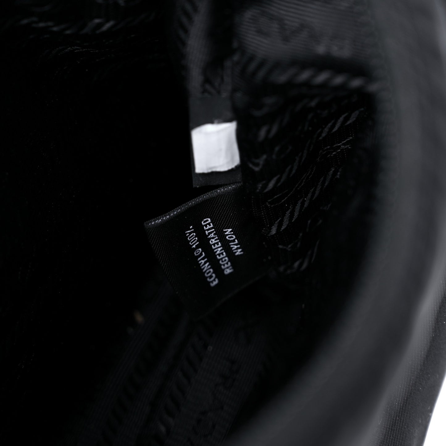 Tessuto Nylon Mini Re-Edition 2000 Bag Black