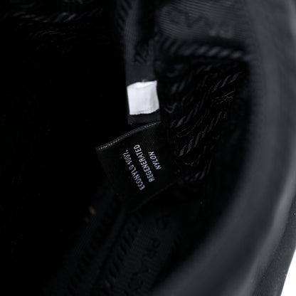 Prada Tessuto Nylon Mini Re-Edition 2000 Bag Black 7 of 16
