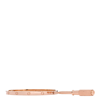 Cartier 18K Pink Gold Small LOVE Bracelet 16 3 of 5