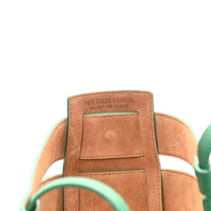 Bottega Veneta French Calfskin Shell Bag Racing Green 8 of 12