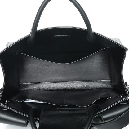 Christian Dior Grained Calfskin Medium Diorever Flap Black 6 of 8