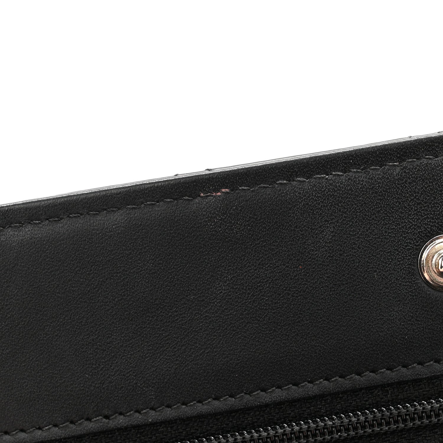 Chanel Patent Quilted Wallet On Chain WOC Black 14 of 15