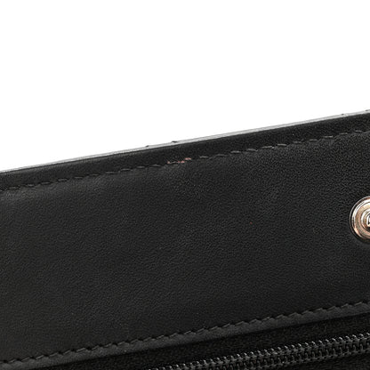 Chanel Patent Quilted Wallet On Chain WOC Black 14 of 15