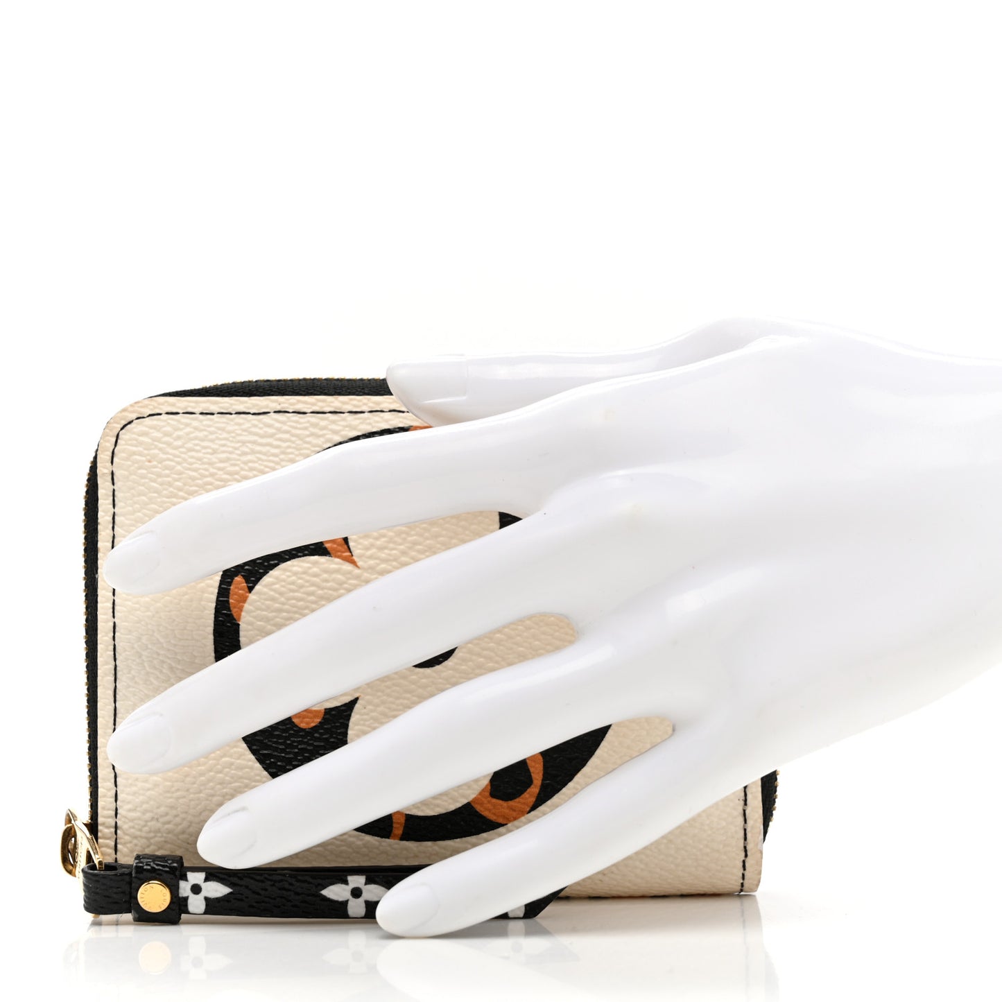 Monogram Giant Jungle Zippy Coin Purse Ivory