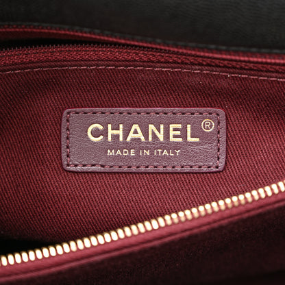 Chanel Caviar Quilted Medium Coco Handle Flap Black 6 of 11