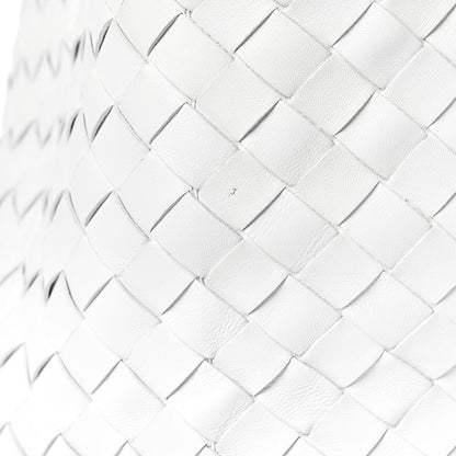 Bottega Veneta Nappa Intrecciato Tote Bag White 10 of 11