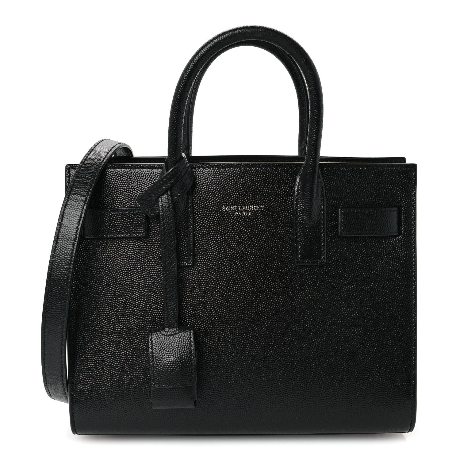 Saint Laurent Grain de Poudre Nano Sac De Jour Black 1 of 10