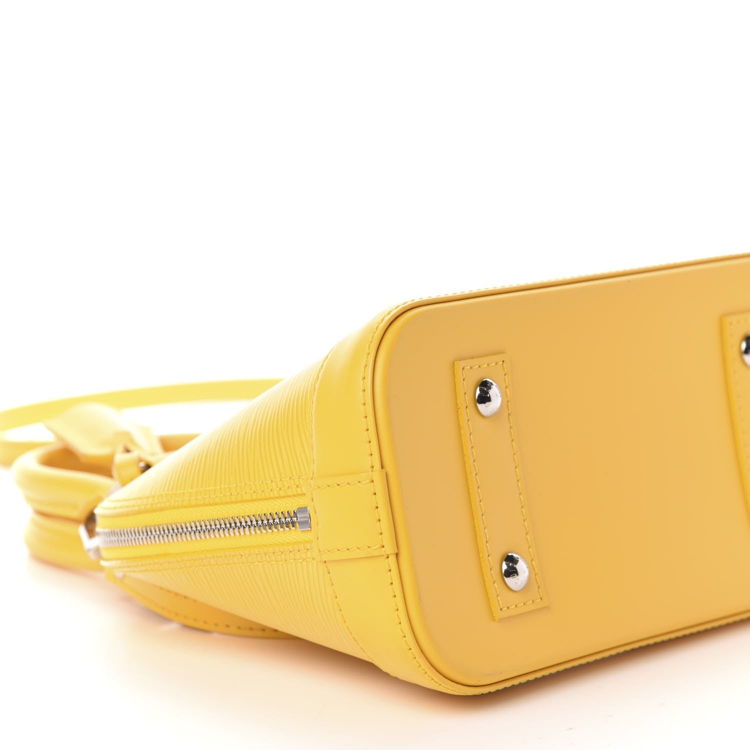 Louis Vuitton Epi Alma BB Citron 6 of 11