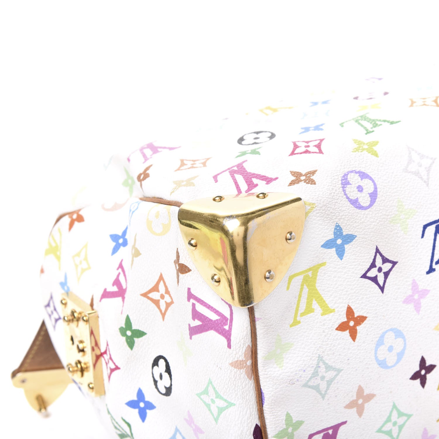Louis Vuitton Monogram Multicolor Speedy 30 White 7 of 12