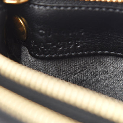 Celine Lambskin Large Trio Crossbody Bag Black 10 of 10