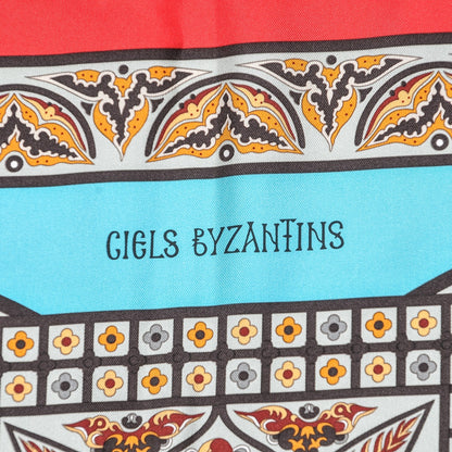 Hermes Silk Ciels Byzantins Scarf 90 3 of 9