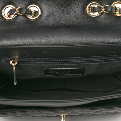 Chanel Lambskin Quilted Medium Lovely Day Flap Black 5 of 10