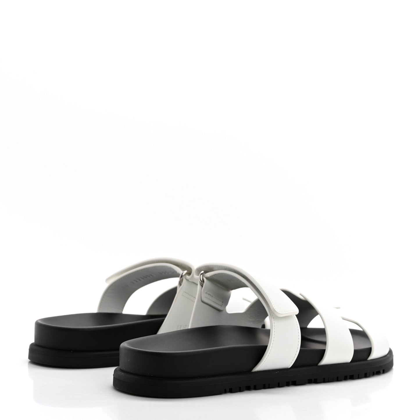 Calfskin Womens Chypre Sandals 39.5 White