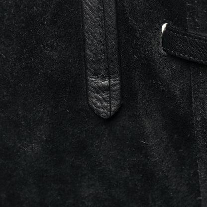 Celine Soft Grained Calfskin Small Belt Cabas Phantom Black 15 of 18