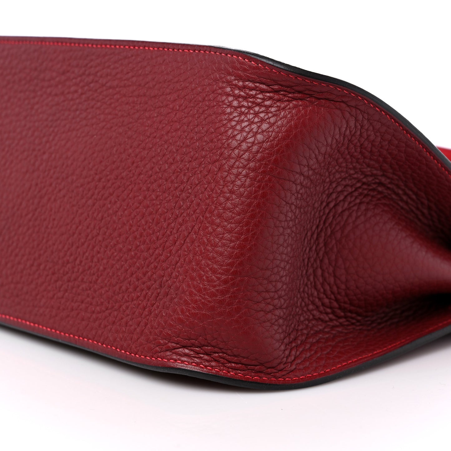 Taurillon Clemence Bi-Color Jypsiere 28 Rouge H Rouge Casaque