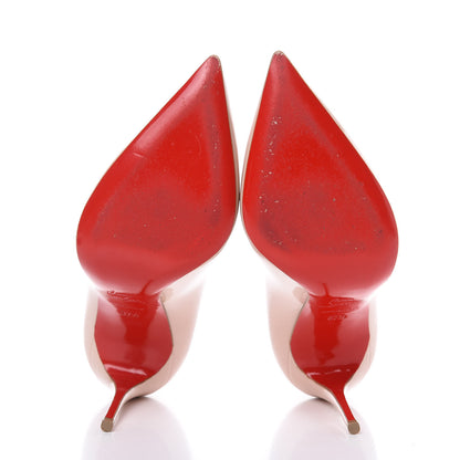 Christian Louboutin Patent Pigalle Follies 100 Pumps 37.5 Pink 5 of 12