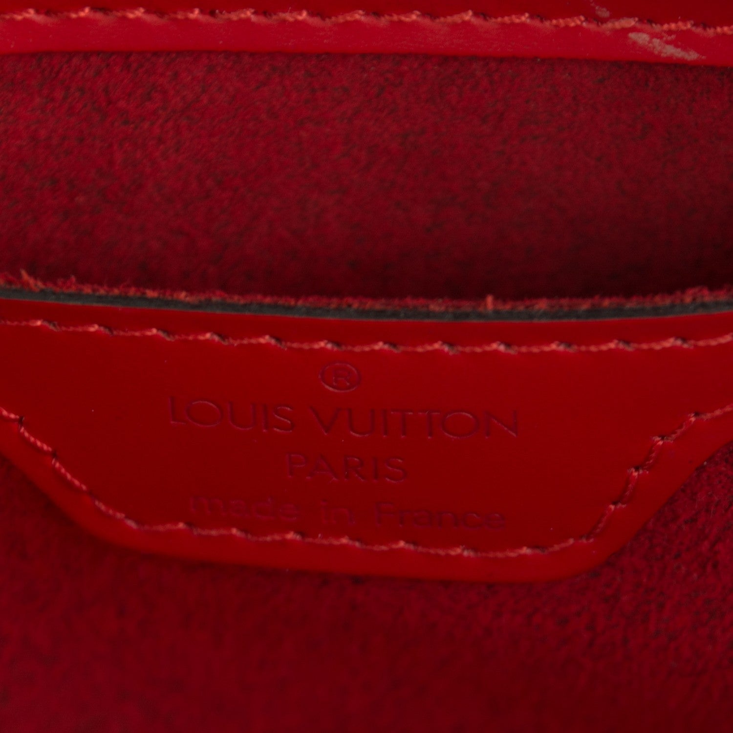 Louis Vuitton Epi Soufflot Castillan Red 12 of 12