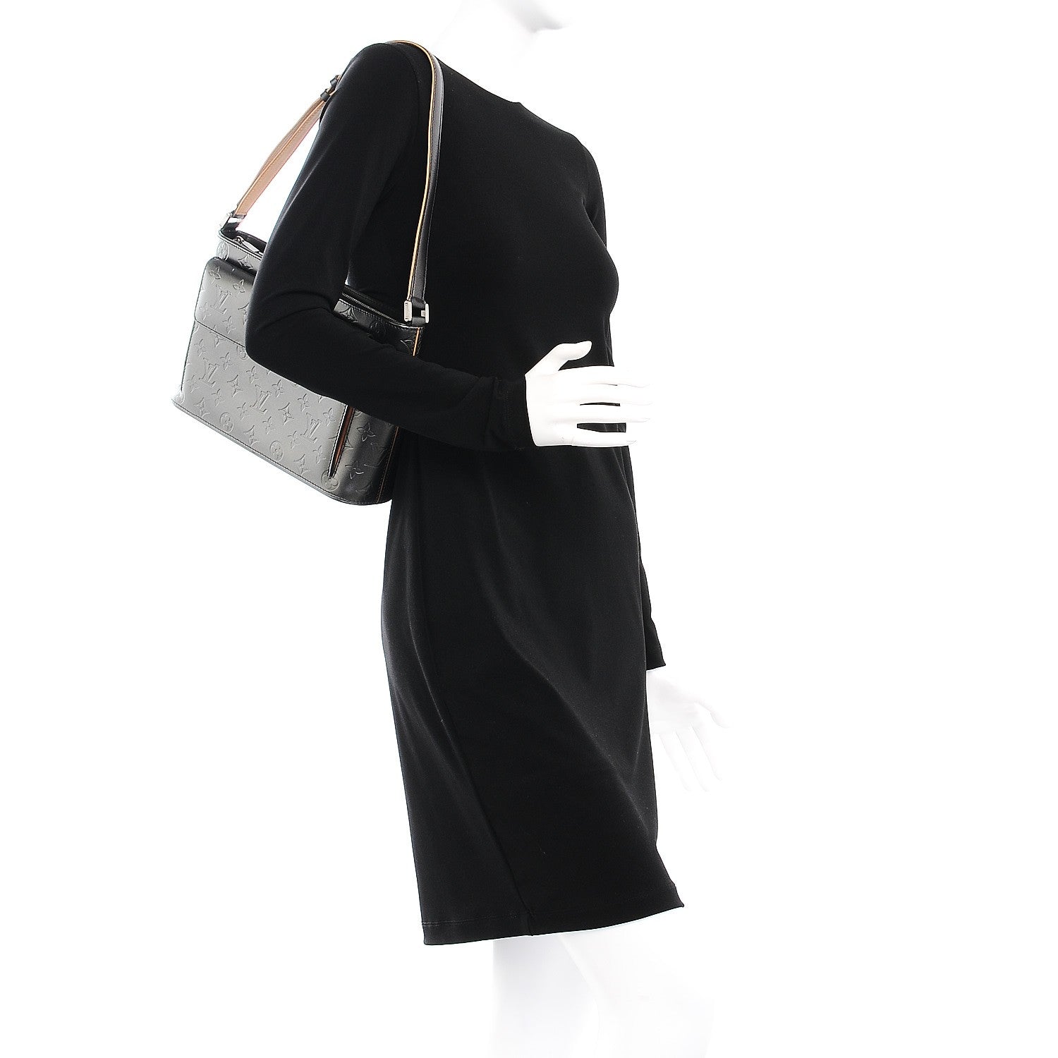 Louis Vuitton Mat Monogram Allston Black 2 of 10