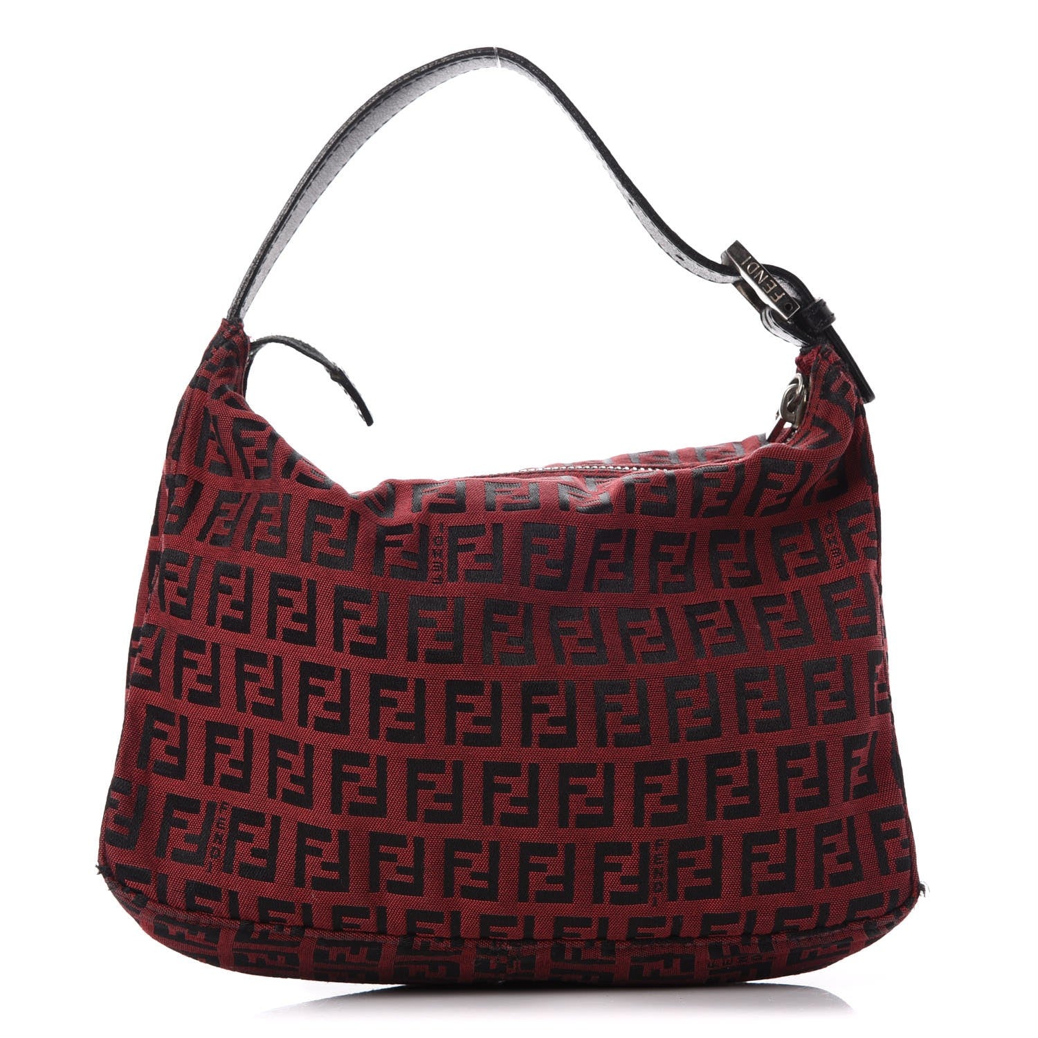 Fendi Zucchino Mini Pochette Red 1 of 7