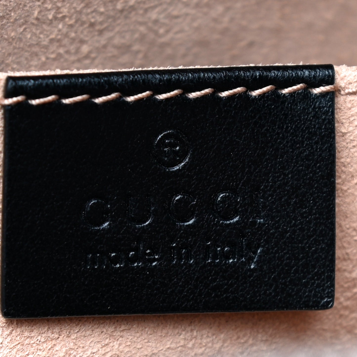 Calfskin Matelasse Small GG Marmont Chain Shoulder Bag Black