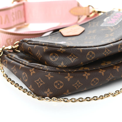 Louis Vuitton Monogram My LV World Tour Multi Pochette Accessories Rose Clair 8 of 9
